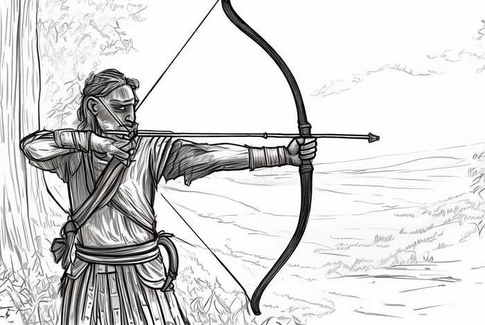 百发百中的故事的图片 百发百中的故事的图片简笔画 百发百中的故事的图片 百发百中的故事的图片简笔画