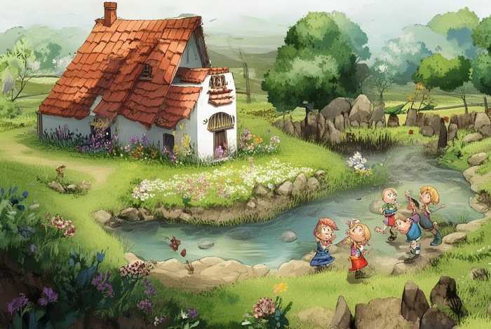 白房子幼儿故事、白房子幼儿故事内容