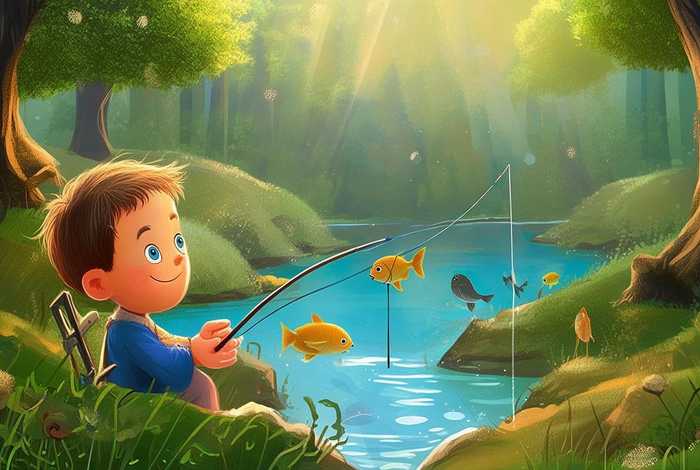 钓鱼绘本故事，钓鱼绘本故事内容