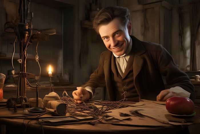 爱迪生童年故事 - 爱迪生年幼的故事