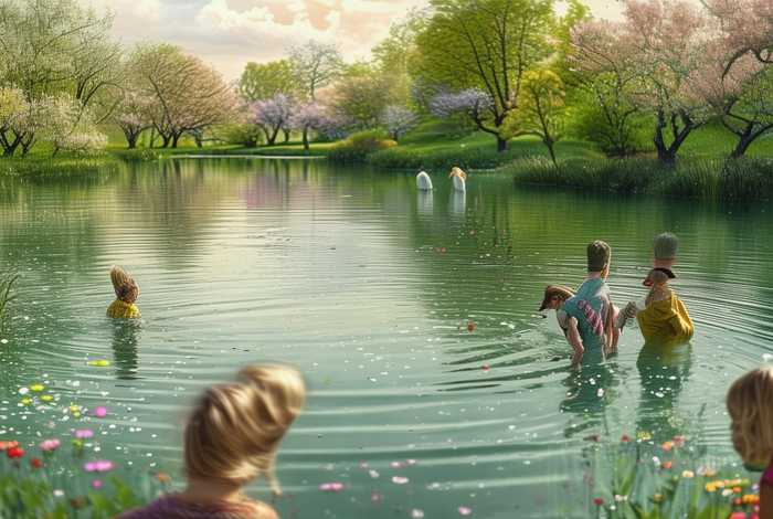 春天的池塘作文300字 春天的池塘作文300字三年级