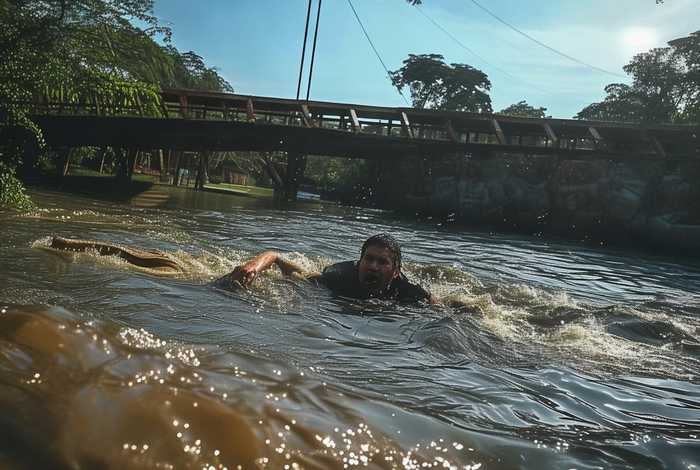 鳄鱼池逃生的故事,鳄鱼池逃生的故事简介 鳄鱼池逃生的故事,鳄鱼池逃生的故事简介