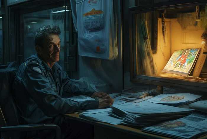 边检总站夜班vlog来了儿童故事 边检站累吗