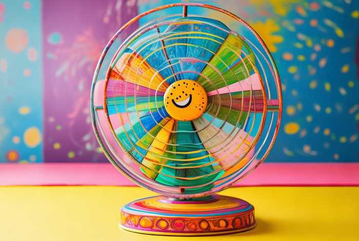 电风扇儿童画（电风扇儿童简笔画）