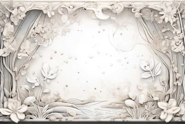 白色主题儿童故事 - 白色画布故事绘本 白色主题儿童故事 - 白色画布故事绘本