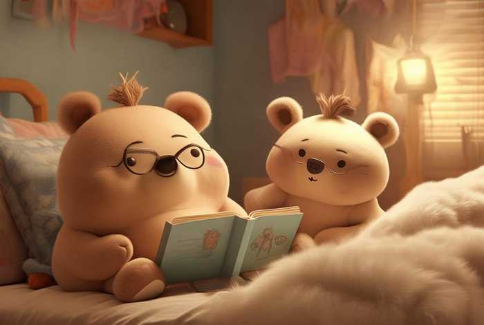 笨笨熊萌萌熊睡前故事 笨笨熊的睡前故事