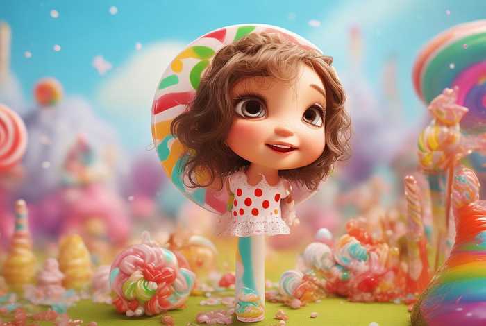棒棒糖小女孩的故事 棒棒糖包装上的小女孩的故事