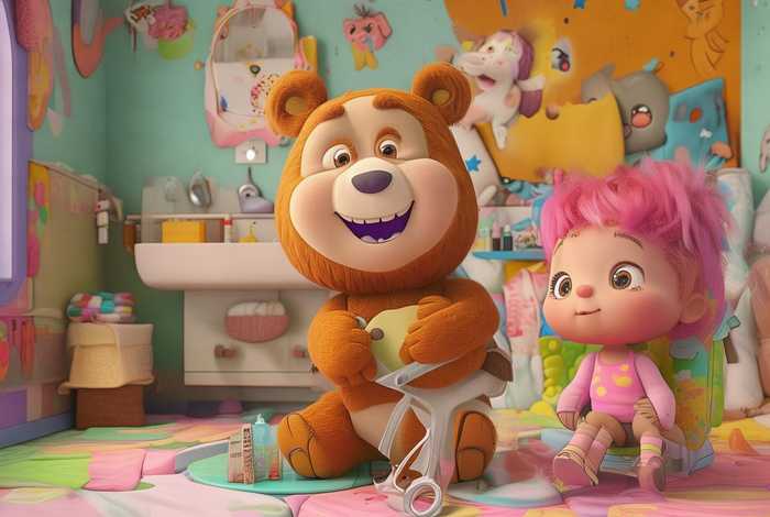 笨笨熊儿童理发屋 笨笨熊儿童摄影 笨笨熊儿童理发屋 笨笨熊儿童摄影