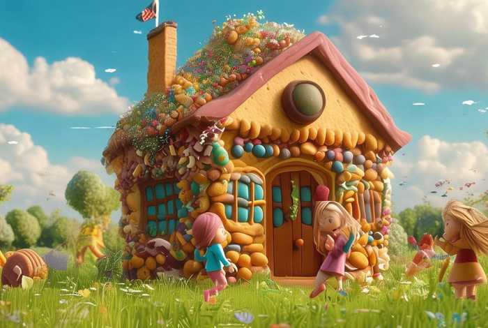 饼干房子儿童故事视频，饼干房子的故事