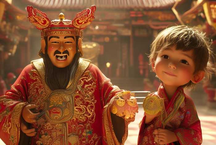 财神的童子叫什么（财神爷身边的童子童女叫什么）