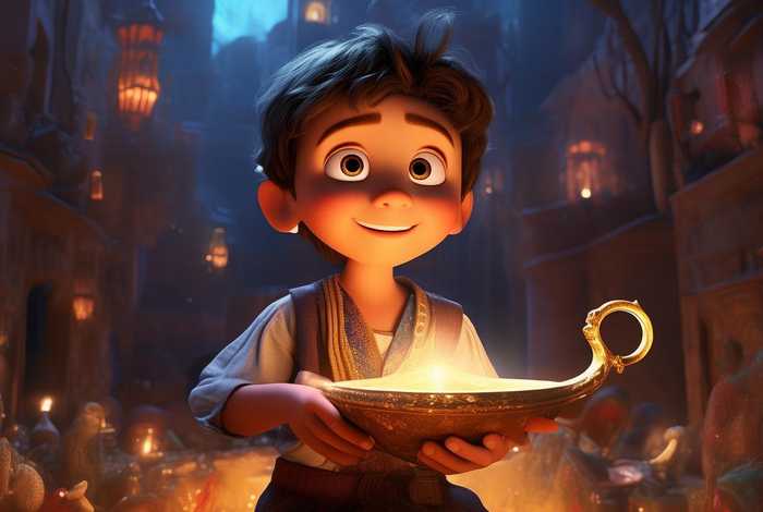 阿拉丁神灯儿童故事 少儿故事阿拉丁神灯