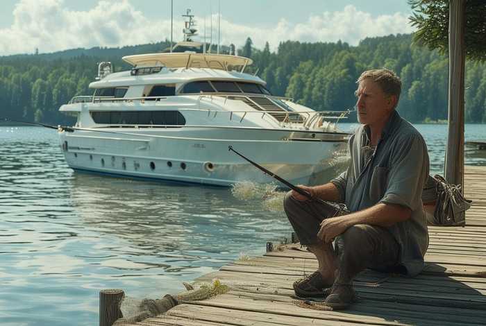 钓鱼的故事和百万富翁的故事、钓鱼的故事和百万富翁的故事的区别