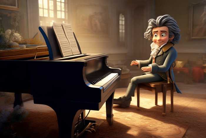 贝多芬儿童故事动画；贝多芬故事动画片