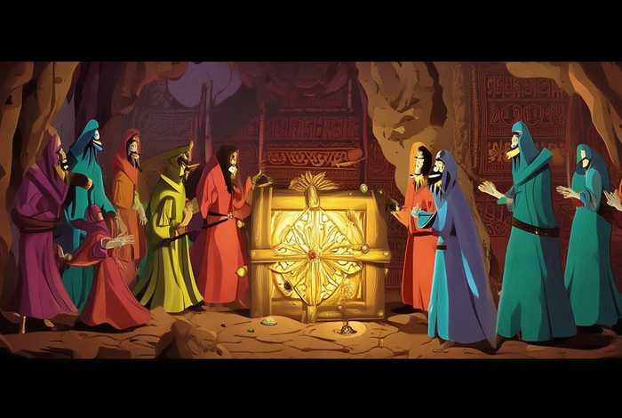 阿里巴巴和四十大盗故事动画 - 阿里巴巴和四十大盗故事动画片