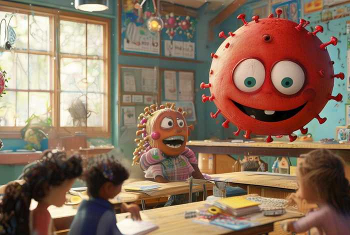 病毒的故事绘本视频，病毒的故事绘本视频教学