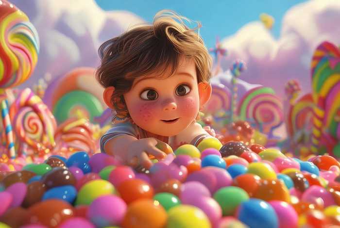 爱吃糖孩子的故事 - 爱吃糖孩子的故事简介