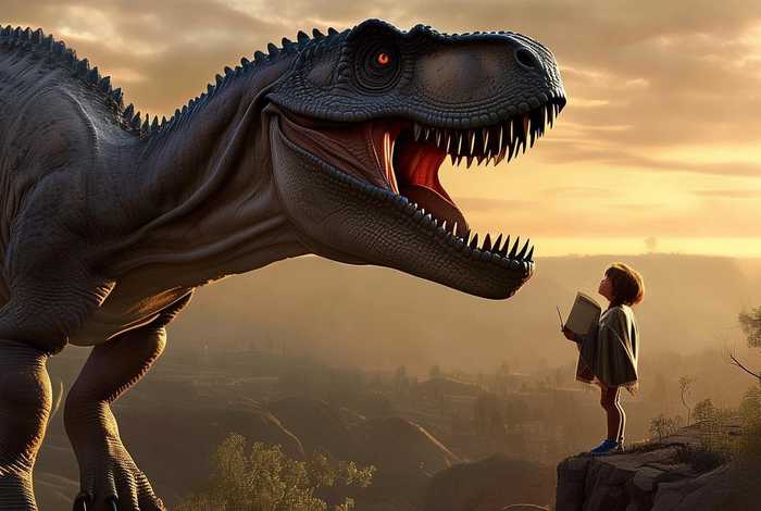 霸王龙儿童睡前故事，霸王龙睡前故事文字版