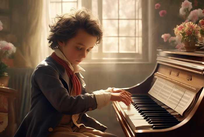 贝多芬儿时的故事；贝多芬小时侯的故事