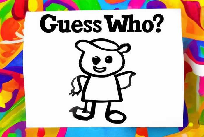 猜猜我是谁儿童画（猜猜我是谁的简笔画）