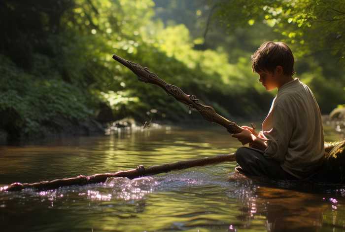 钓鱼竿小故事 - 钓鱼竿小故事怎么写