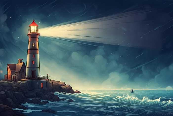 灯塔的绘本故事、灯塔的绘本故事内容