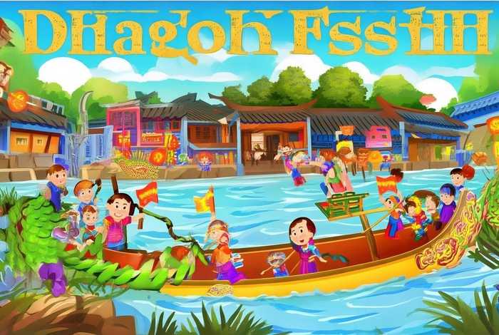 端午节的故事儿童版英语、端午节的小学英语故事