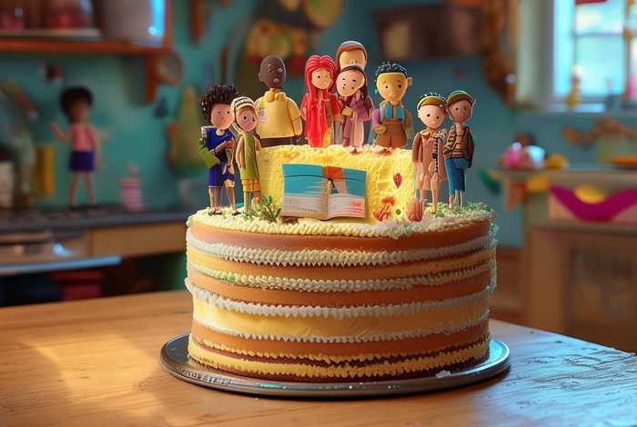 蛋糕里的秘密儿童故事；蛋糕的绘本故事