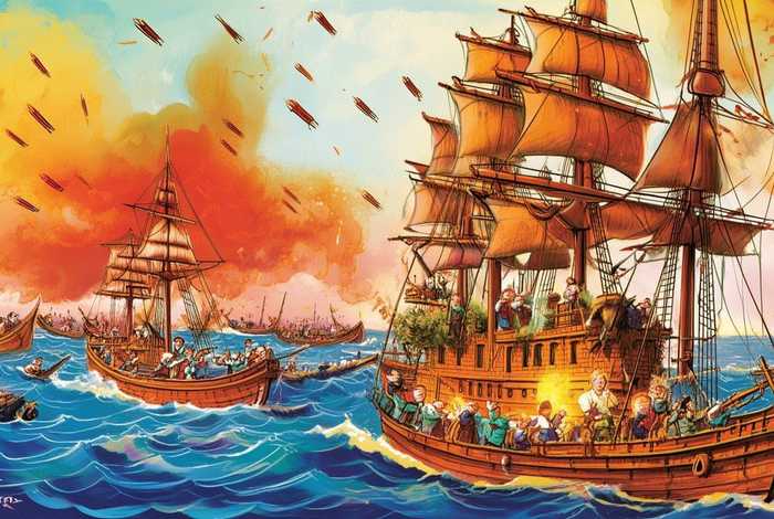 赤壁之战儿童故事彩图、赤壁之战幼儿故事 赤壁之战儿童故事彩图、赤壁之战幼儿故事