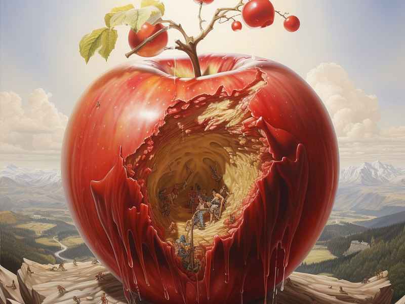 故事会爆炸的苹果、故事会爆炸的苹果开头导入和结束语