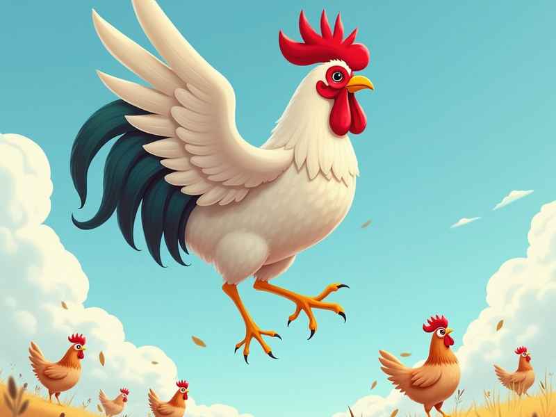 母鸡飞翔记的故事、母鸡飞翔记的故事主要内容