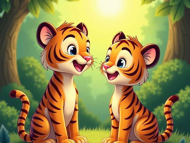 两只老虎儿童故事免费看完整版 两只老虎故事文字版