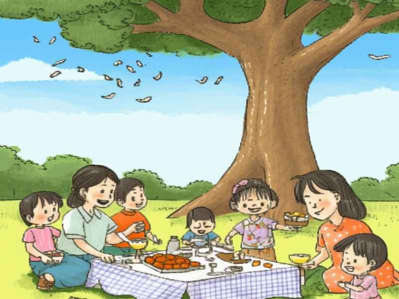 家庭小故事儿童画、家庭故事简笔画
