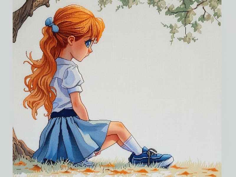 女娲造人儿童故事连环画（儿童插画—女娲造人）