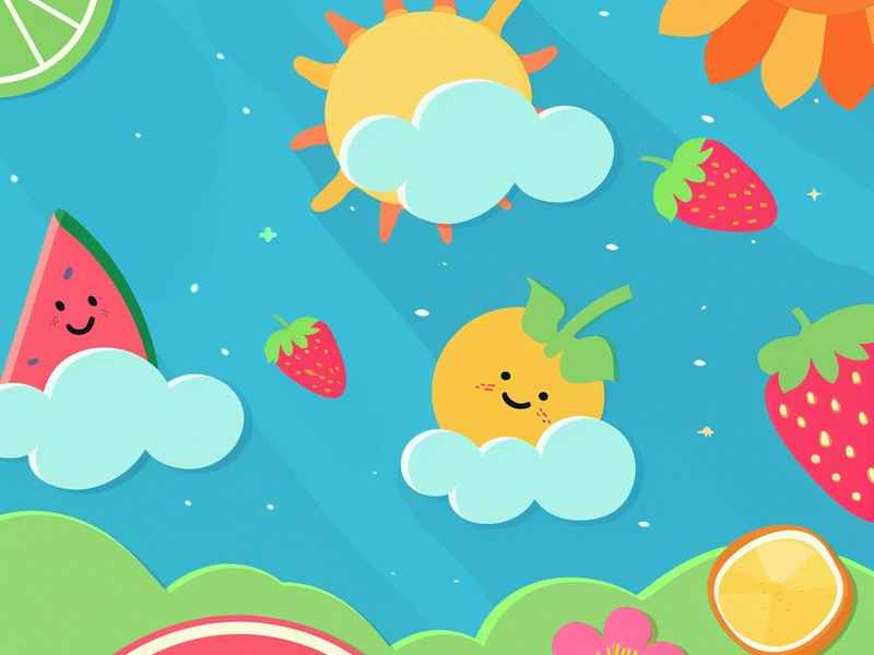 关于水果的儿童故事动画，关于水果的故事幼儿园