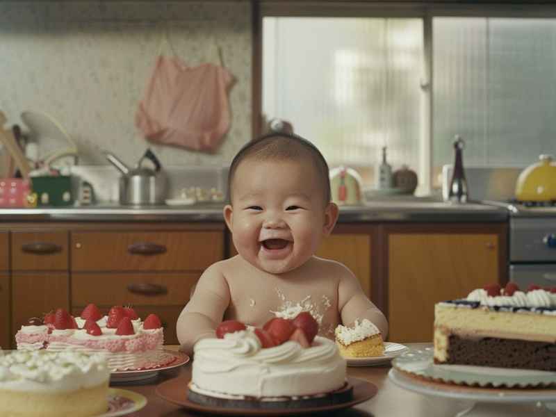 关于蛋糕的儿童故事 - 关于蛋糕的幼儿故事
