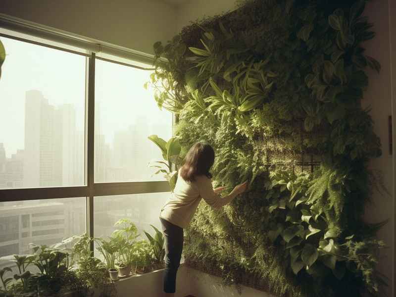 墙上种菜的故事（墙上种菜的故事图片）