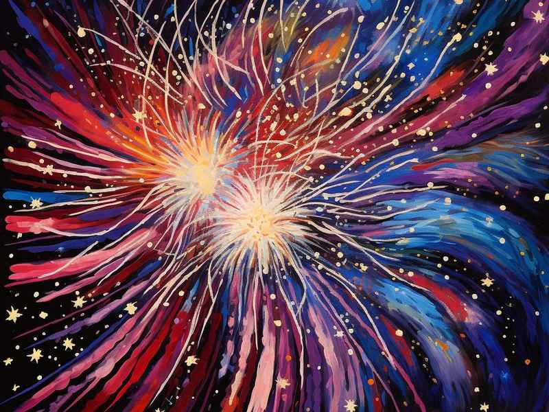 关于烟花的童话 - 关于烟花的童话作文