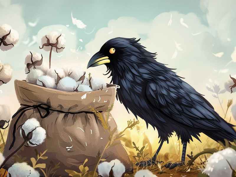 故事儿童乌鸦、乌鸦的幼儿故事