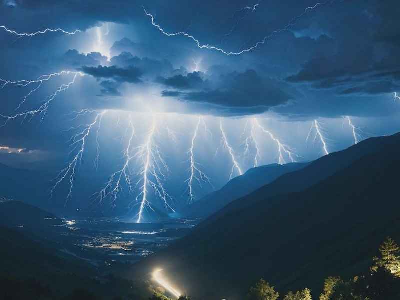 雷电形成的过程视频 雷电形成的过程视频讲解
