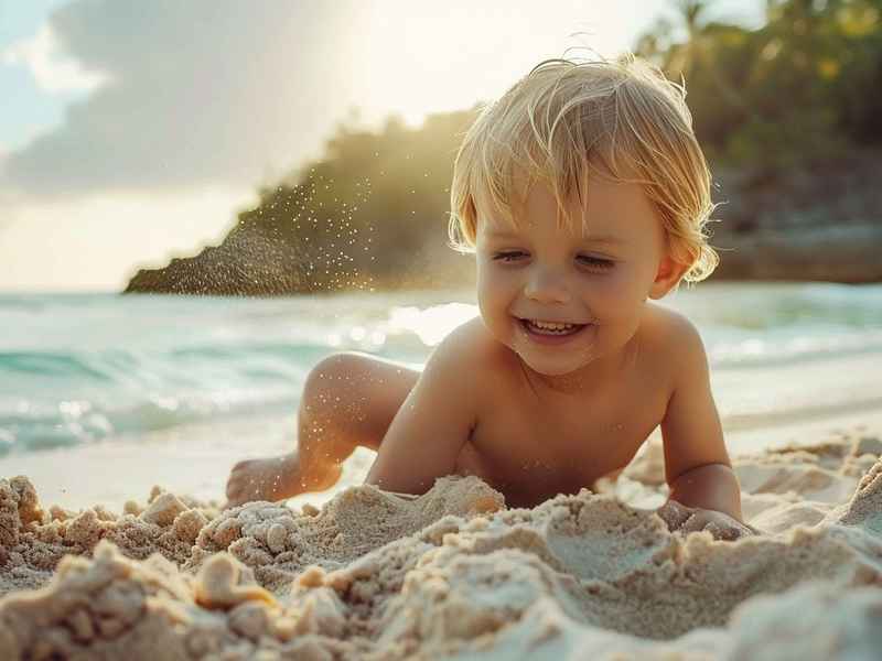 沙滩上的小孩故事（沙滩上的小孩故事简介）
