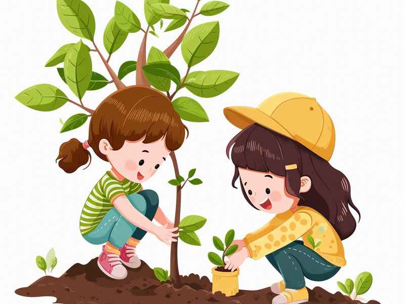 浩浩种树儿童故事 种树 故事