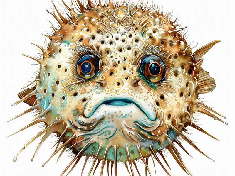 河豚的绘本故事（河豚的绘本故事图片）