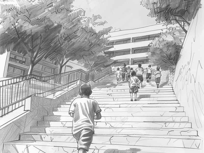 山区小朋友上学的故事；山区小朋友上学的故事视频