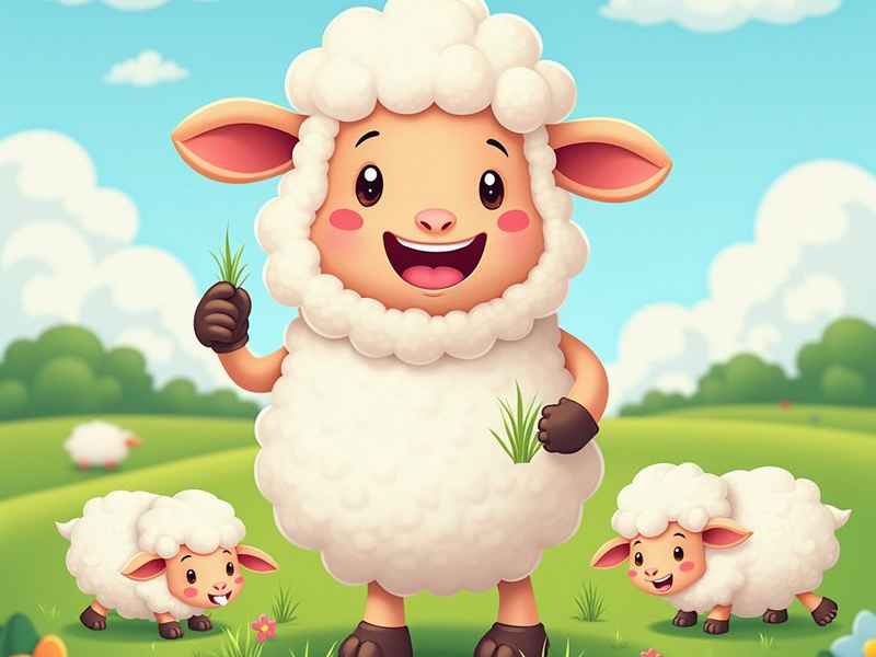 三只羊儿童幼儿早教故事 幼儿故事《三只羊》