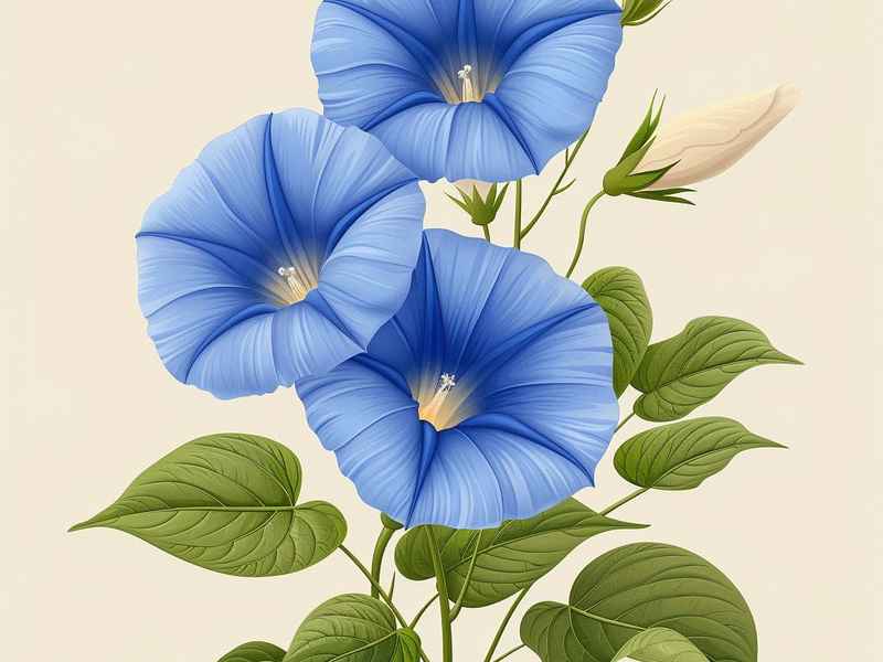 牵牛花的绘本故事、关于牵牛花的绘本故事