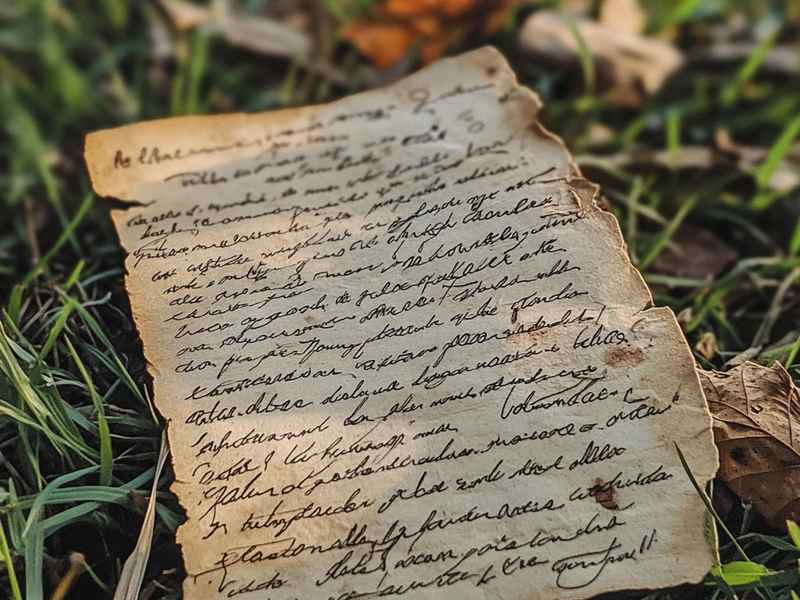 故事树叶信教案 - 树叶信图片幼儿园故事