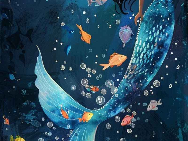 海的女儿童话故事动画视频；海的女儿故事动画片