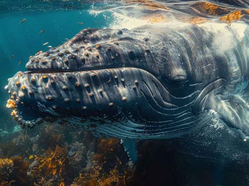 抹香鲸的宝宝（抹香鲸宝宝身上的鱼）