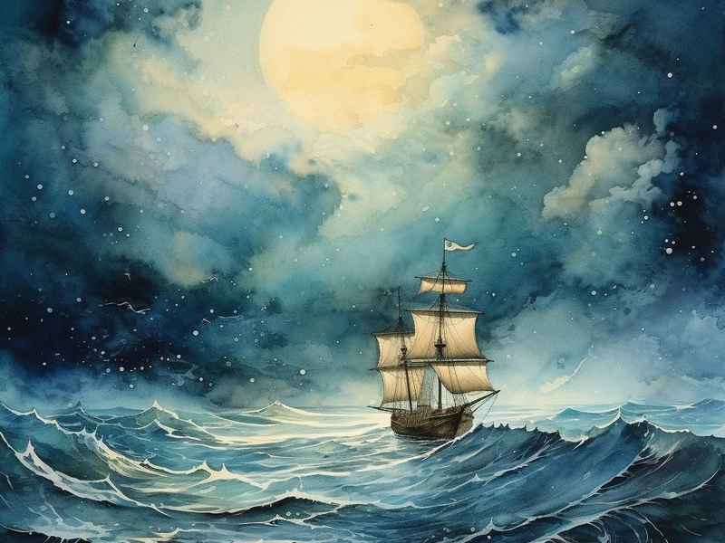 故事《月亮船》 故事《月亮船》视频完整版