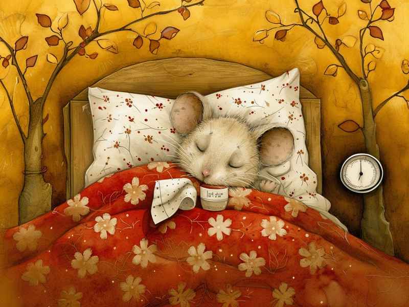 关于赖床的绘本故事 关于赖床的绘本故事图片